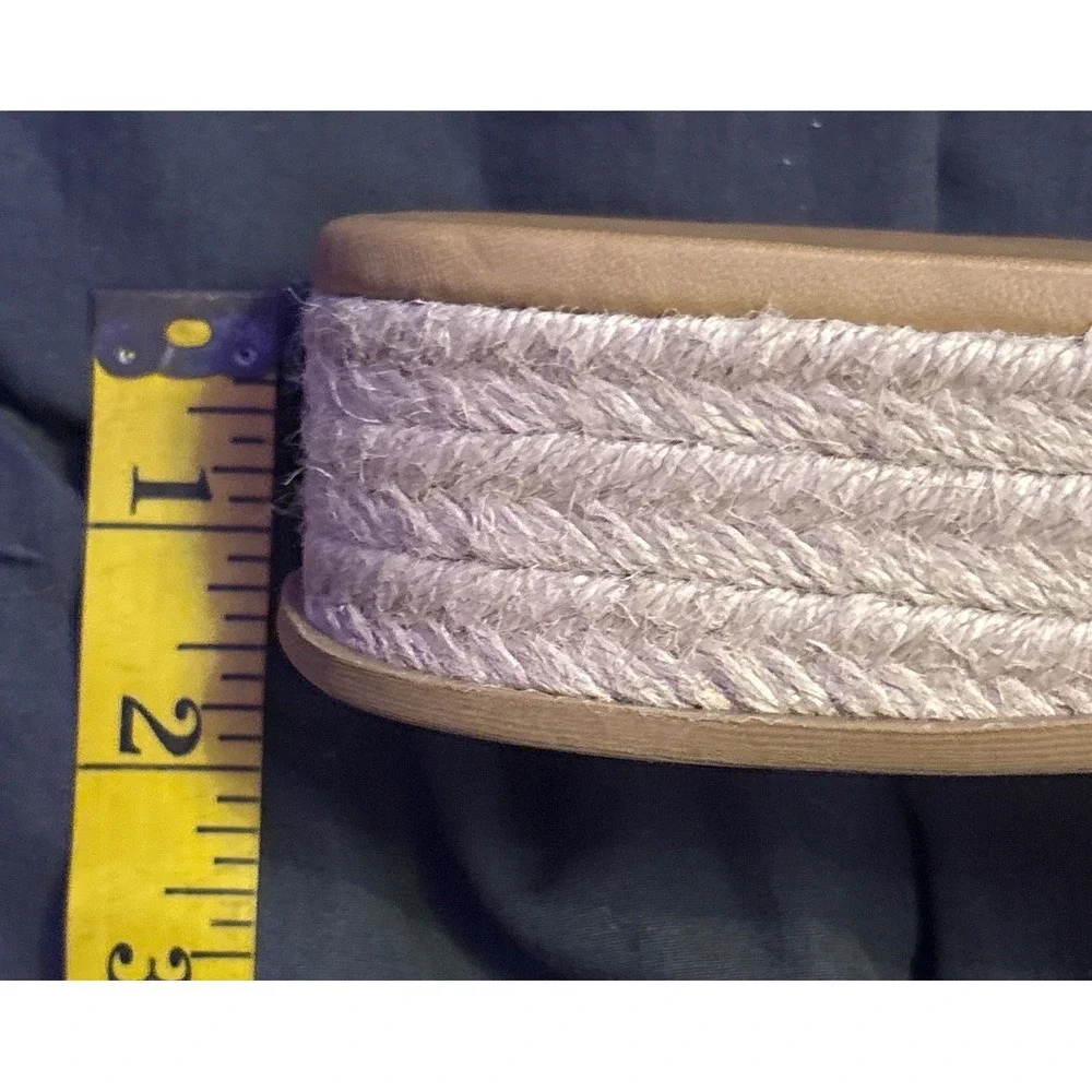NEW Blowfish Malibu Marshlo-B Rope Espadrille Flatform Slide Sandals Size 10